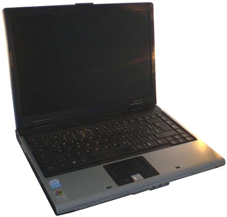 Notebook mit 17 Zoll Display